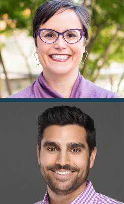 Headshots of Dr. Lisa García Bedolla and Jonathan Mehta Stein