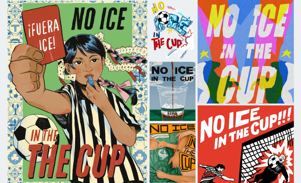 No ICE at the Cup artwork