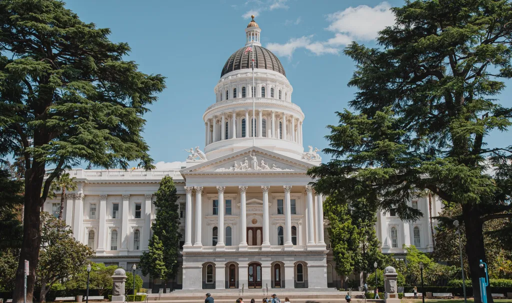 California's state capital building