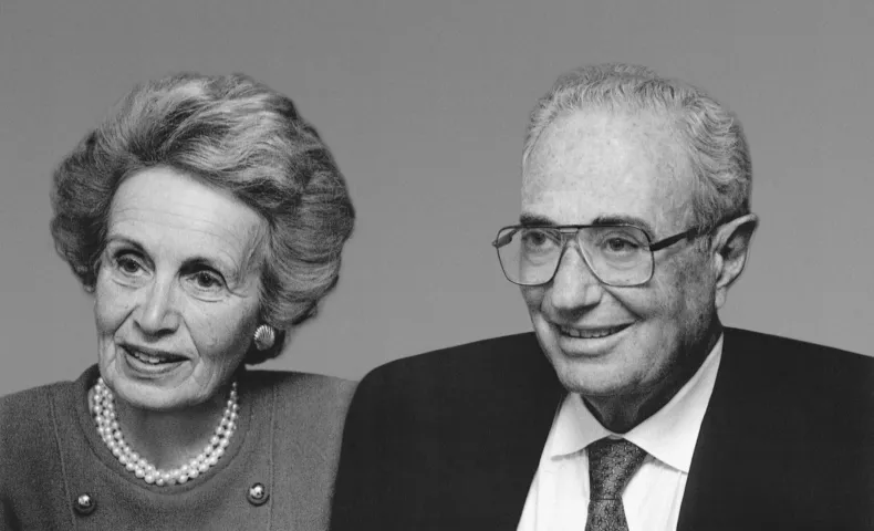 Co-founders Evelyn and Walter Haas