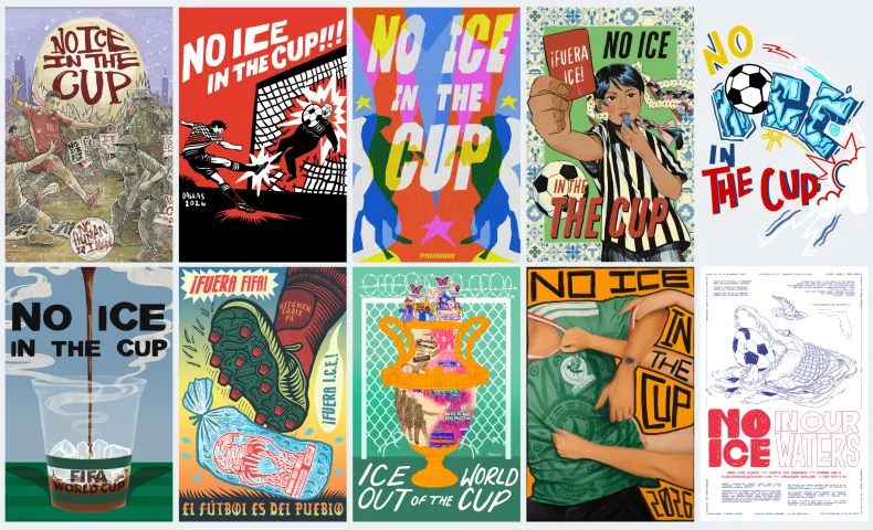 No ICE at the Cup artwork