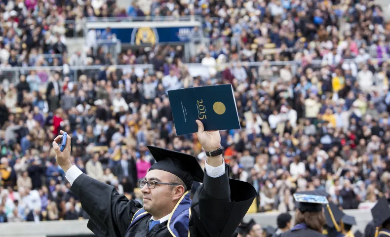 Cal students graduate