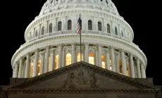 A view of the U.S. Capitol Building's Dome, taken from the east side.