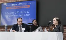 Panel discussion at the language access summit in 2025
