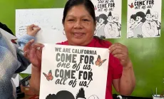 Community member at a We Are California event