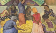 Diego Rivera, Tehuanas in the Market, 1935