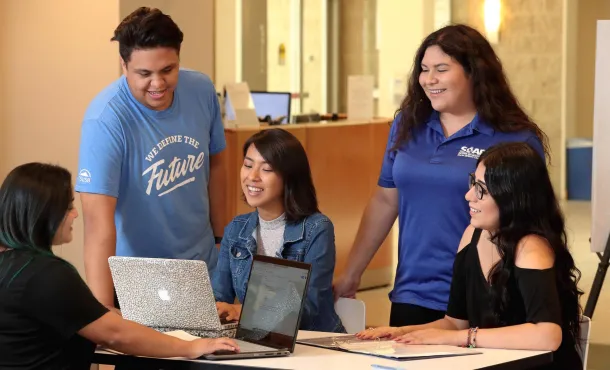 Cal State University San Bernardino students