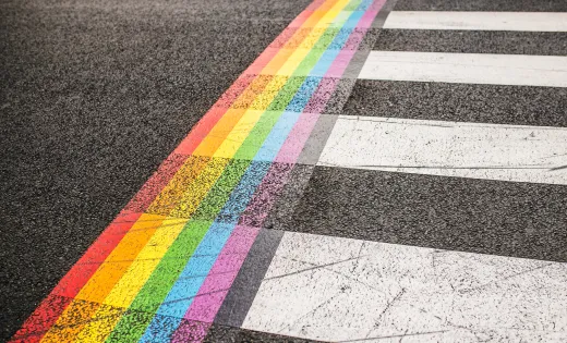 Rainbow Crosswalk