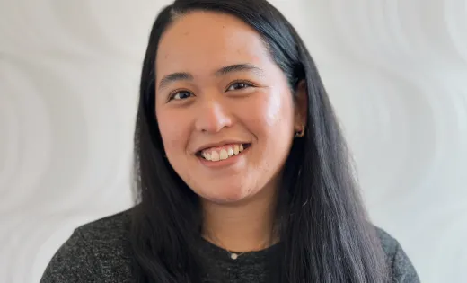 Headshot of Communications Associate, Elke Cortes