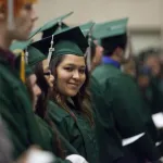 Photo of a college graduate