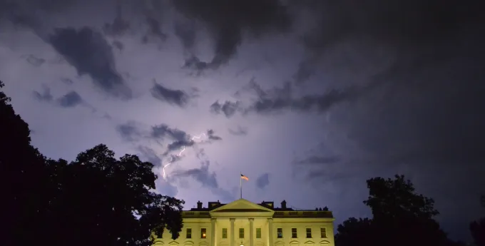 Stormy White House