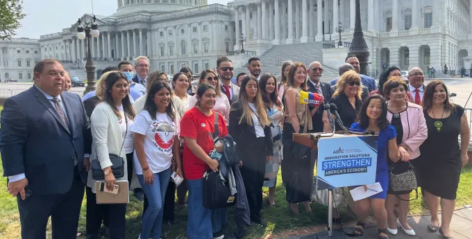 Group photo of ABIC members, partners, and advocates